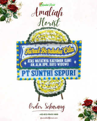 Papan Bunga Duka di Tana Lia